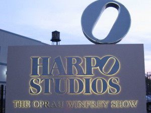 Harpo-studio-sign-in-chicago-ill-usa